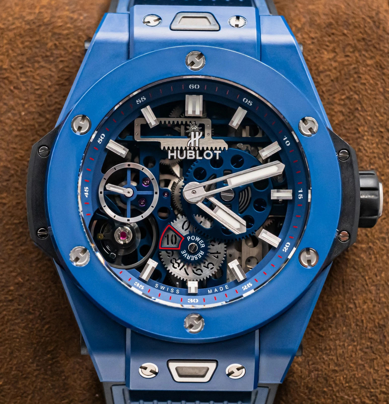 Hublot Big Bang Meca-10 Ceramic $28K MSRP Complete 45mm Unico 414