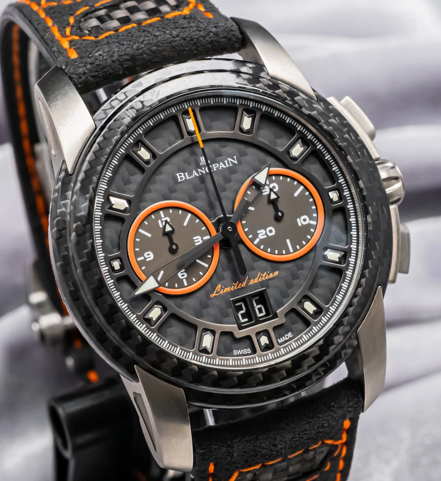 Blancpain L-Evolution R Grande Date Carbon Limited of 88 Complete