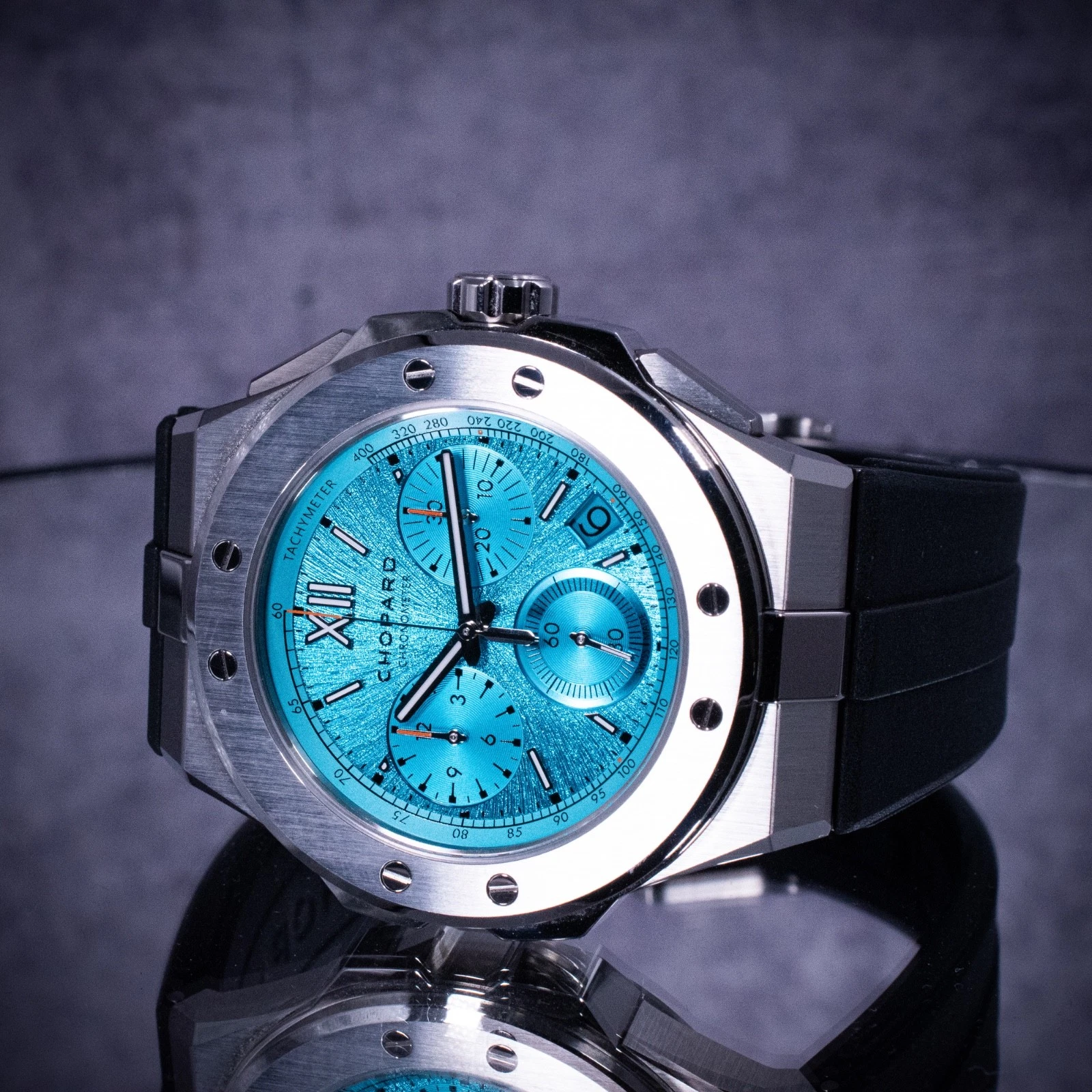 Chopard Alpine Eagle XL Chrono 44mm Maritime Blue Dial, Ref