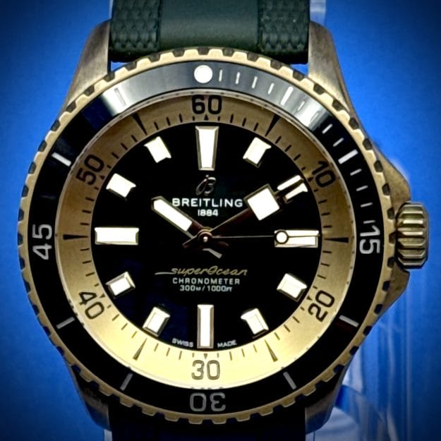 BREITLING Superocean Automatic 42 “Green” | Bronze | Ref